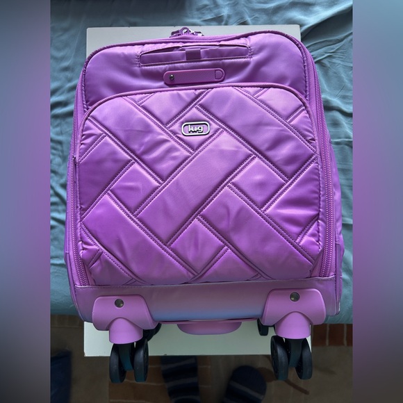 lug Handbags - LUG RANGER WHEELIE LUGGAGE AÇAI BERRY NWT